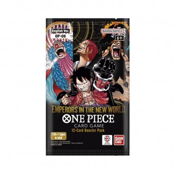 One Piece (OP 09) Emperors in the New World Booster žaidimo pakuotė (12 kortų)